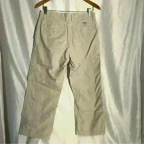 Columbia women’s tan Capri 100% cotton size 8 - Picture 7 of 8